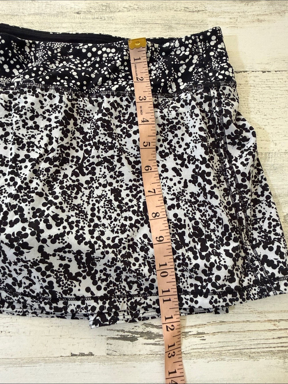 lululemon Pace Rival Skirt In Chirakasu Alpine Size 10 - Picture 10 of 12
